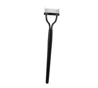SHERCHPRY Steel Needle Eyelash Comb and Eyebrow Grooming Brush Tool Black Portable Makeup Applicator for Women for Eyelash Separation and Grooming