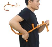 SHERCHPRY Stick for Back and Body Relief, Deep Point Massage Tool for Trigger Points and Relaxation, Manual Acupuncture Massage Cane for Neck and Shoulder Use