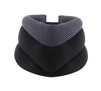 SHERCHPRY Three Layers Neck Cervical Apparatus Adjustable Brace for Health Care Portable Gray for Stiff Neck and Shoulder Muscle Relaxation