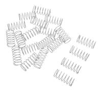 SHERCHPRY Toilet Tank Push Button Springs with Smooth Operation and Silent Functionality 20pcs Stainless Steel Universal Flush Valve Replacement for Home Bathroom DIY Repair and Cistern