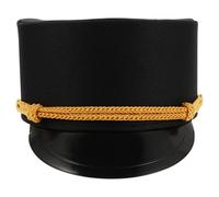 SHERCHPRY Train Conductor Hat for Adults Boys and Girls Railroad Engineer Cap Train Themed Party Supplies Conductor Hats for Costume Dress up Great for Winter Holiday Events