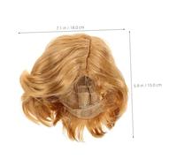 SHERCHPRY Vampire Wig for Men Blond Synthetic Hair Comfortable Fit Adjustable for Occasion