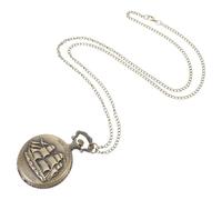 SHERCHPRY Vintage Pocket Watch Necklace Quartz Old Fashioned Pendant Watch Arabic Numerals Chain for Women Men Waistcoat Accessory Retro Mechanical Style