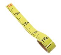 SHERCHPRY Water Level Ruler Sticker, Yellow PVC Self Adhesive Waterproof Versatile Applications, for Construction Renovation and Pool Supplies 78.74 in
