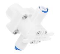 SHERCHPRY Water Purifier Reducing Valve Quick Connect Fitting Pp 1/4" White Water Pressure Reducing Regulator Valve for Direct Drinking Machines Home Use