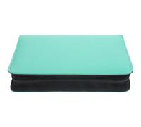 SHERCHPRY Waterproof PU Travel Case Portable Daily Pill Organizer with 6 Zippered Loose-Leaf Pouches, 8.27 X 5.12 Inches Pocket Pharmacy with Labels for Medication Storage and Travel