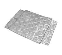 SHERCHPRY Waterproof Silver Refrigerator Cover with Aluminum Foil and Oxford Cloth Material, Versatile Use with Sun Protection and Magnet Design, for Household Appliances and Fridge