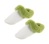 SHERCHPRY Winter Warm Removable Fleece Shoe Liners for Clogs Size 38-39 - Plush Thermal Inner Soles Long Pile, Washable Replacement Insulated Shoe Covers for Cold Weather