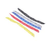 SHERCHPRY Wire Bunny Ears Headbands 5pcs Paisley Wire Headband Set Casual Womens Hair Accessories Floral Printed Fabric Bow Hairbands for Daily Wear