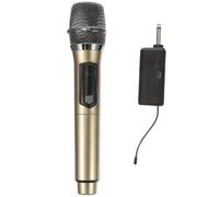 SHERCHPRY Wireless Handheld Microphone for Karaoke with Receiver, Uhf | Portable Cordless Design, Voice Pickup, Plastic Body, for Karaoke Machines and Pa Systems