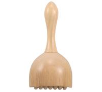 SHERCHPRY Wood Therapy Cup Roller Natural Swedish Torch Wood Manual for and Cellulite Reduction Ergonomic Self-Massage Tool for Muscle Relief