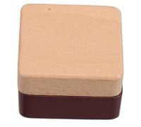 SHERCHPRY Wooden Keepsake Box for Teeth and Wisdom Teeth Storage Portable Fairy Container for Newborns for Memorable Moments