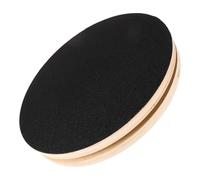 SHERCHPRY Wooden Twist Board Waist Trainer Machine for Home and Office Use with Acupoint Stimulation and Circulation, Natural Material Design Disc for Core Workout and Body Shaping