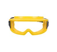 SHERCHPRY Yellow Safety Goggles for Lab and Mowing Use, High-Temperature Resistant Fire Protection Eye Goggles with Splash and Wind Dust Shield, Anti-Scratch Industrial Safety
