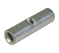 Sherco-Auto 100 Pcs Non-Insulated 16-14 Gauge Seamless Butt Connectors - Pure Copper for Corrosion Resistance & Strong Crimps for Uninsulated Wire Splice Connectors - Made in USA