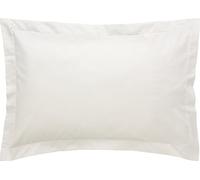 Sheridan 500TC COTTON SATEEN, CHALK, TAILORED PAIR PILLOWCASES, 50X75