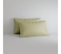 Sheridan Bayley Washed Cotton Soft Fern Pillowcase/s Standard - Pair 50 x 75cm (2)