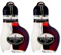 Sheridan's Original Double Liqueur - Coffee & White Chocolate Cream, 500ml (Pack of 2)