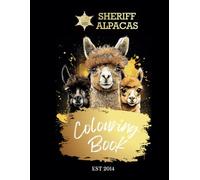 Sheriff Alpacas A4 Colouring Book