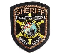 Sheriff Logo - Iron on Patches Adhesive Emblem Stickers Appliques, Size: 2.68 x 3.35 inches