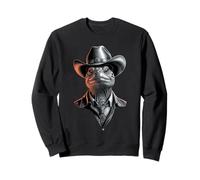 Sheriff Turtle In Cowboy Hat Western Style Sweatshirt