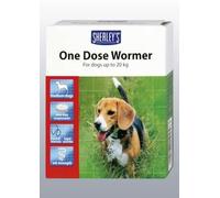Sherley's/Beaphar One Dose Wormer Dog 2 Tablet 20-40kg (TP)(SHODW2-BROWNBEAGLE)