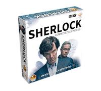Sherlock: Connect The Clues - Deduction Board Game | French Version | 2 to 4 Players | Quick and Family Games