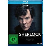 SHERLOCK-DIE KOMPLETTE SERIE (VANILLA) LIMITED 10 BLU-RAY NEW
