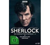 SHERLOCK-DIE KOMPLETTEN STAFFELN 1-4 - CUMBERBATCH,B. 11 DVD NEW