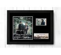 Sherlock Framed Film Cell Display Stunning New Signed Benedict Cumberbatch Martin Freeman