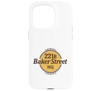 Sherlock Holmes 221B Baker Street British Detective Design Case for iPhone 15 Pro