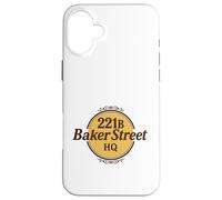Sherlock Holmes 221B Baker Street British Detective Design Case for iPhone 16 Plus