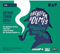 Sherlock Holmes 5 - Die Abschiedsvorstellung: Hörspiele mit Peter Pasetti, Alexander Kerst, René Deltgen u.v.a. (3 CDs)