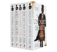 Sherlock Holmes Adventures Series 5 Books Collection Set By Bonnie Macbird (Art in the Blood, Unquiet Spirits, The Devil’s Due, The Three Locks & What Child is This?)