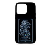 Sherlock Holmes Autism Awareness Quote Design Case for iPhone 15 Pro Max