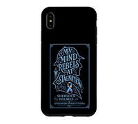 Sherlock Holmes Autism Awareness Quote Design Case for iPhone XS Max