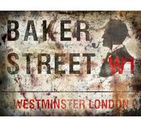 Sherlock Holmes - Baker Street London Street Metal Sign Wall Art 3 Sizes To Choose