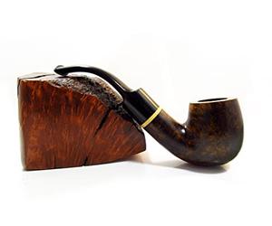 sherlock holmes briar tobacco smoking pipe wooden pipe carving handmade, designed for pipe smokers