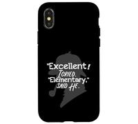 Sherlock Holmes British Detective 221B Baker Street Sherlock Case for iPhone X/XS