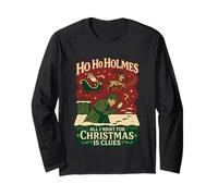 Sherlock Holmes Christmas Long Sleeve T-Shirt
