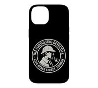 Sherlock Holmes Consulting Detective 221B Baker Street Badge Case for iPhone 14
