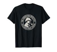 Sherlock Holmes Consulting Detective 221B Baker Street Badge T-Shirt