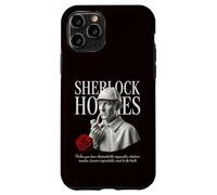 Sherlock Holmes Detective Bust Rose Vintage Design Case for iPhone 11 Pro