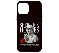 Sherlock Holmes Detective Bust Rose Vintage Design Case for iPhone 12/12 Pro