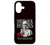Sherlock Holmes Detective Bust Rose Vintage Design Case for iPhone 17