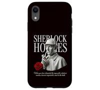 Sherlock Holmes Detective Bust Rose Vintage Design Case for iPhone XR