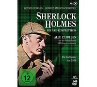 Howard,Ronald - Sherlock Holmes - Die ARD-Komplettbox: Alle 12 Folgen (2 DVDs): Die ARD-Komplettbox
