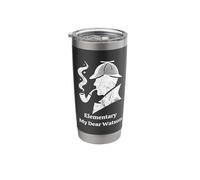 Sherlock Holmes - Elementary My Dear Watson Classic Quote Stainless Steel Insulated Tumbler