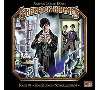 SHERLOCK HOLMES - FOLGE 28: EINE STUDIE IN SCHARLACHROT 2 CD NEW
