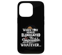 Sherlock Holmes Gifts Sherlock Holme Detective Mystery Case for iPhone 13 Pro